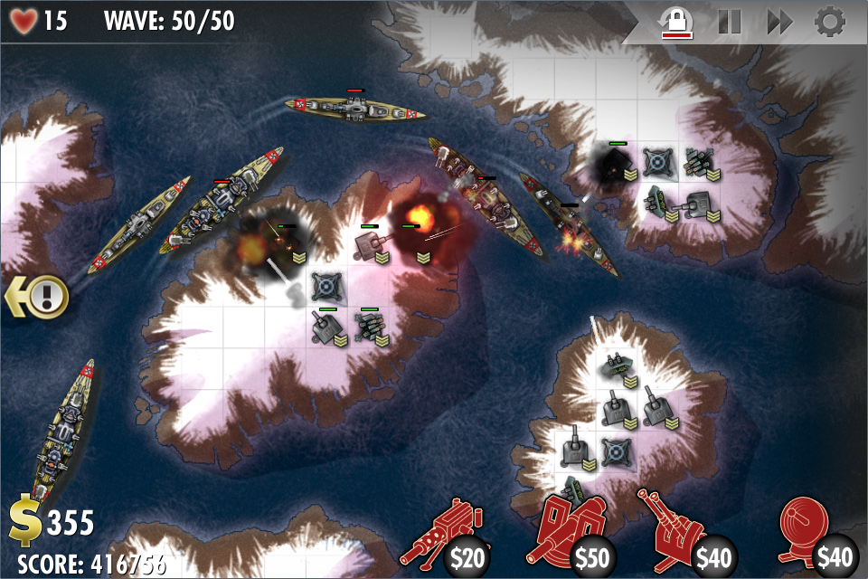iBomber Defense LITE Screenshot 4