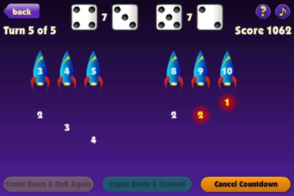 Screenshot Countdown Dice Screenshot Countdown Dice